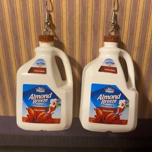 Mini Brands Chocolate Almond Breeze earrings